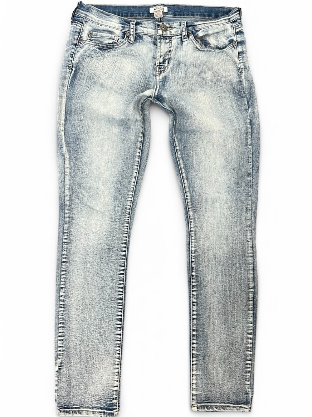 Y2K 2000s Low Rise Light Wash Skinny Jeans | Mudd